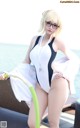 Potato Godzilla Cosplay Jeanne d’Arc Swimsuit